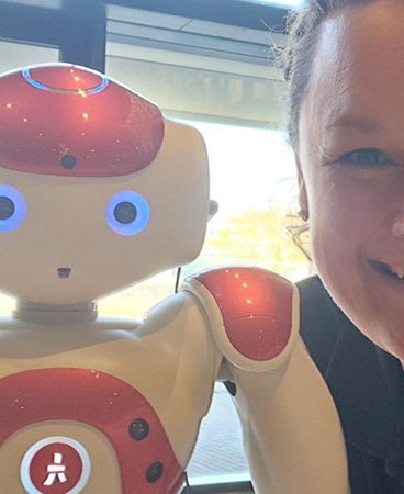 Lezing met NAO robot Lezing met NAO robot