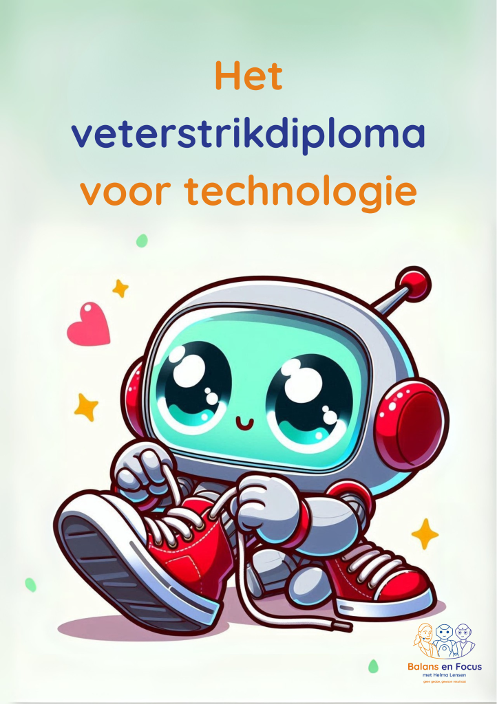 Het veterstrikdiploma voor technologie - cover